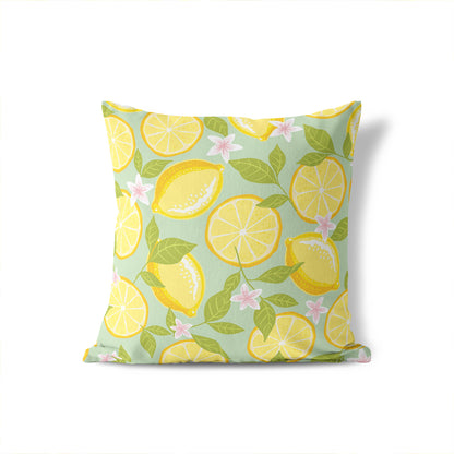 Lemons Outdoor Pillow