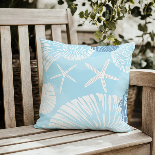 Starfish Outdoor Pillow