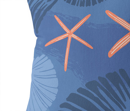 Starfish Outdoor Pillow