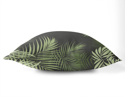 Waving Palm Outdoor Pillow