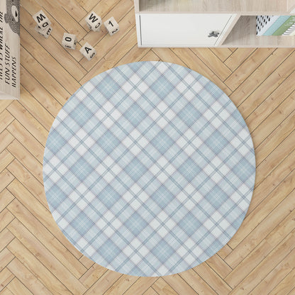 Diamond Plaid Kids Play Mat