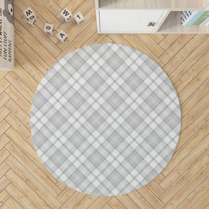 Diamond Plaid Kids Play Mat
