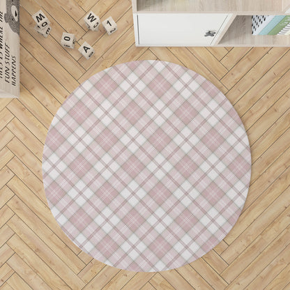 Diamond Plaid Kids Play Mat