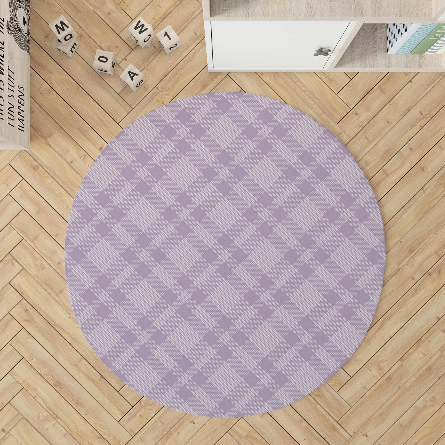 Lily Tartan Kids Play Mat