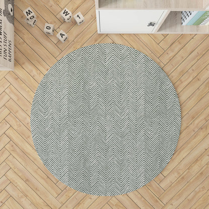 Chevron Groove Kids Play Mat