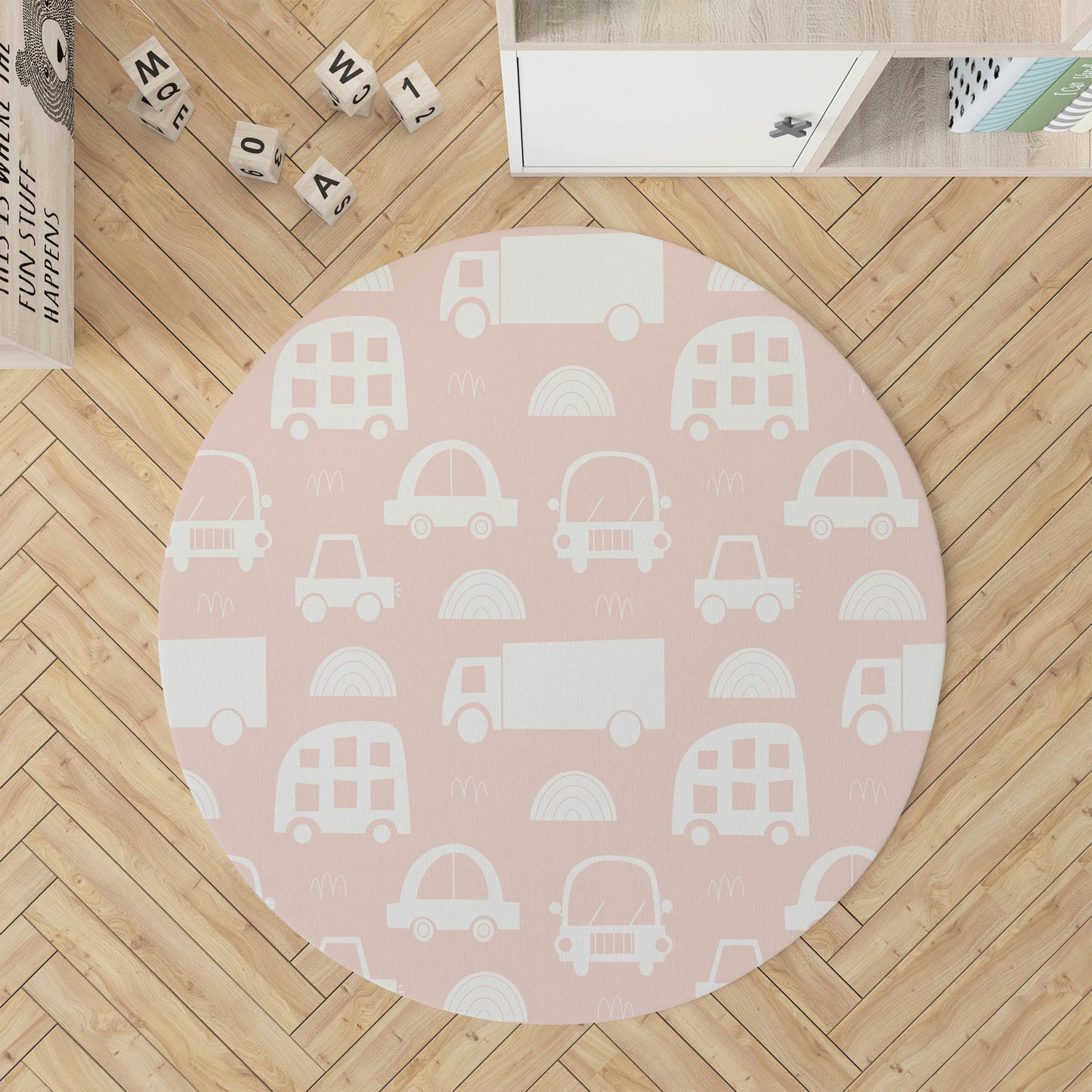 Traffic Kids Play Mat