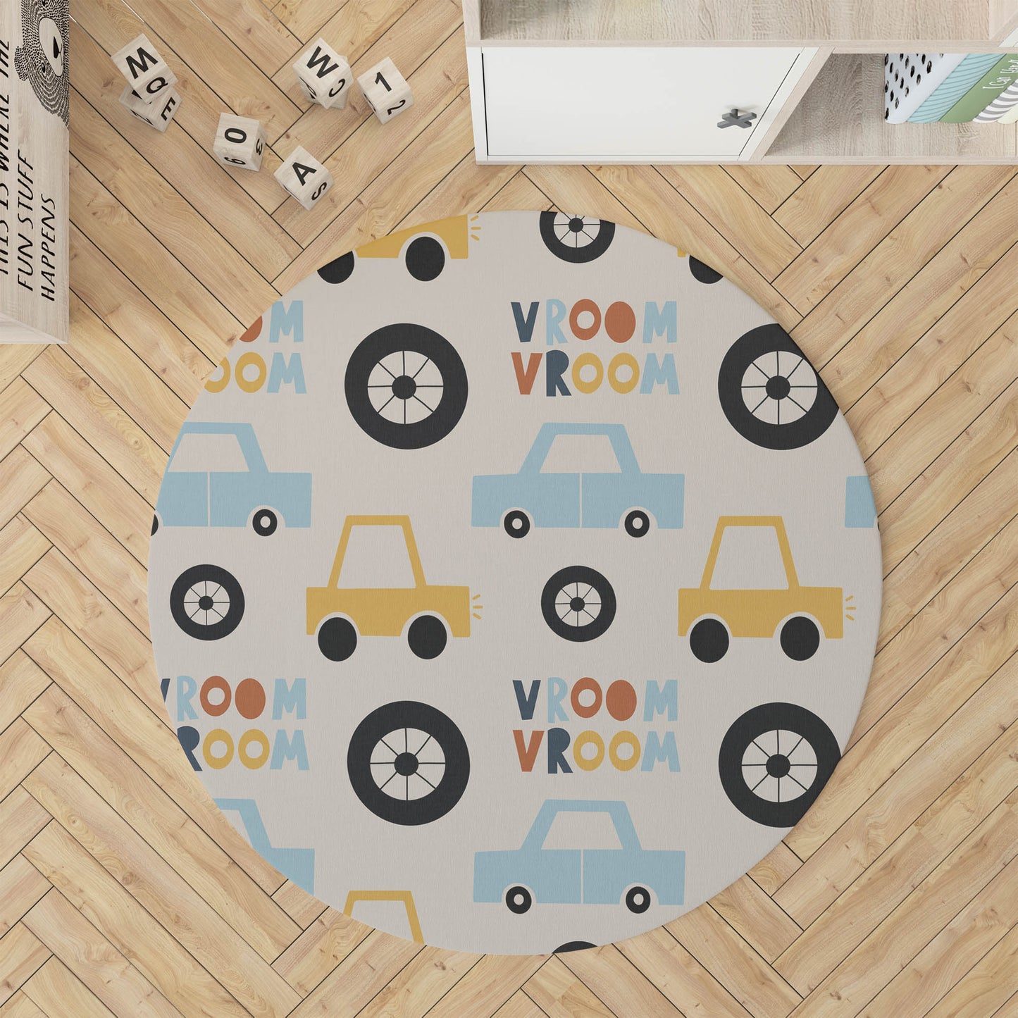 Vroom vroom Kids Play Mat