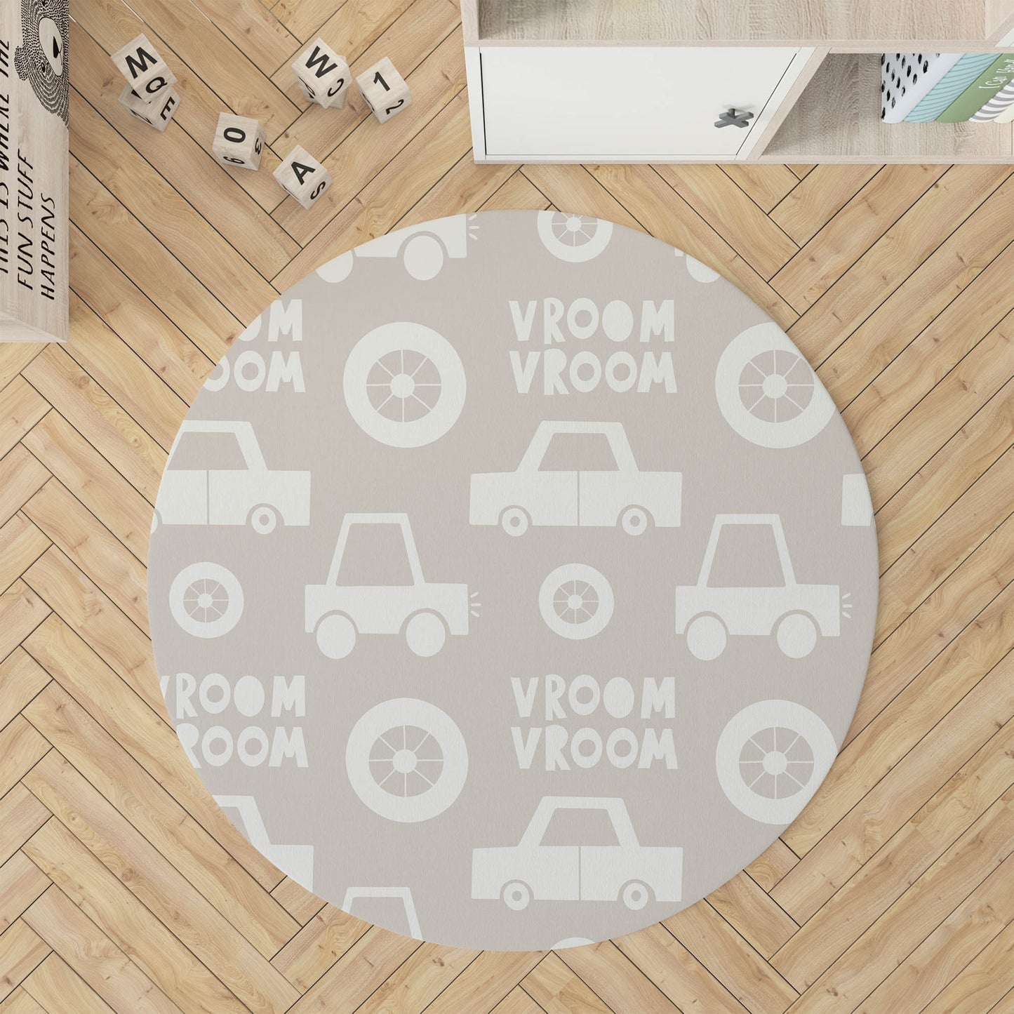 Vroom vroom Kids Play Mat
