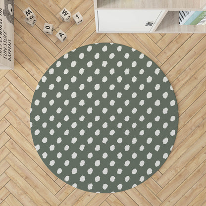 Grunge Dot Kids Play Mat