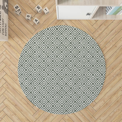 Ikat Grunge Kids Play Mat