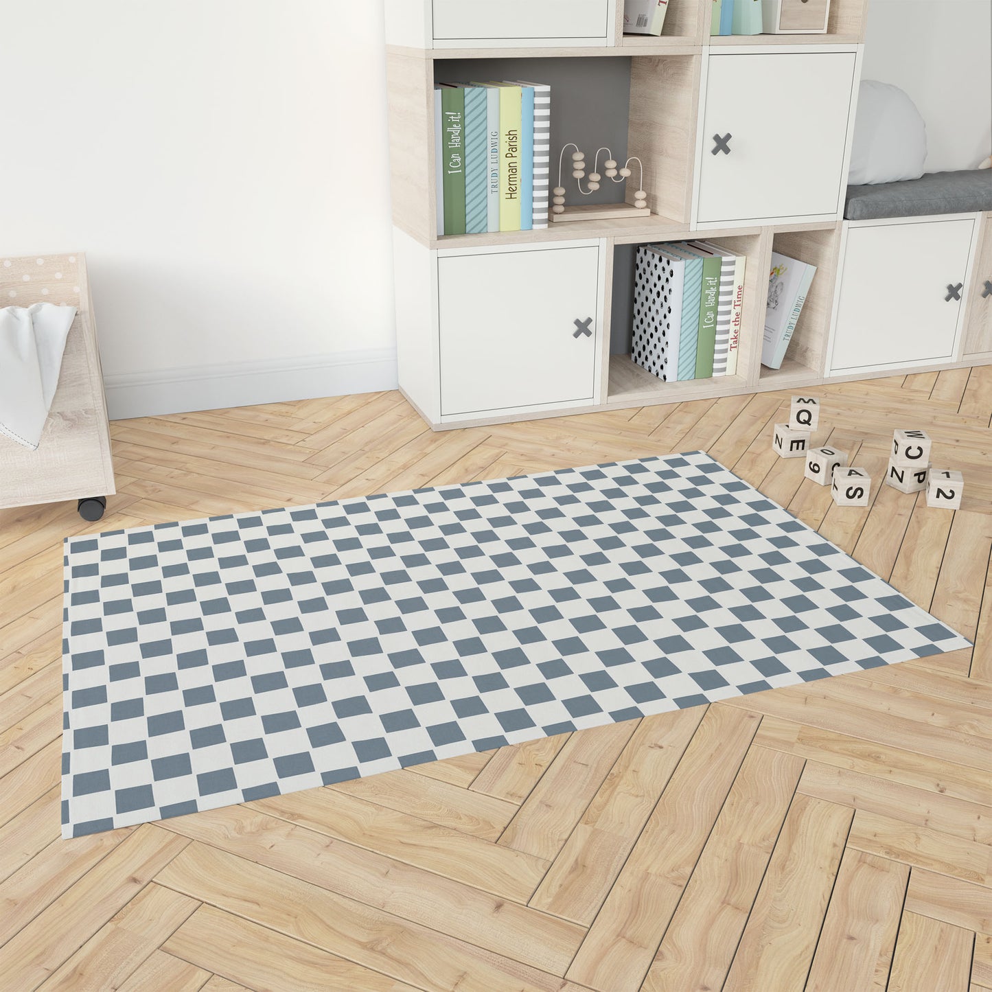 Checkered Kids Play Mat