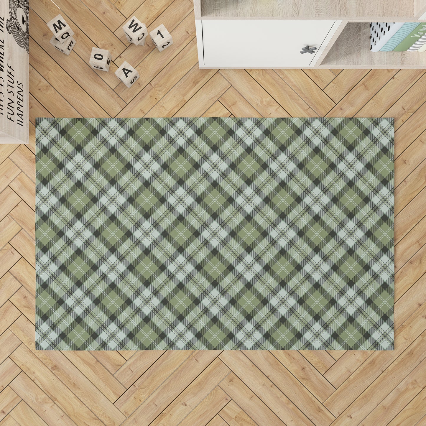 Anthony Plaid Kids Play Mat