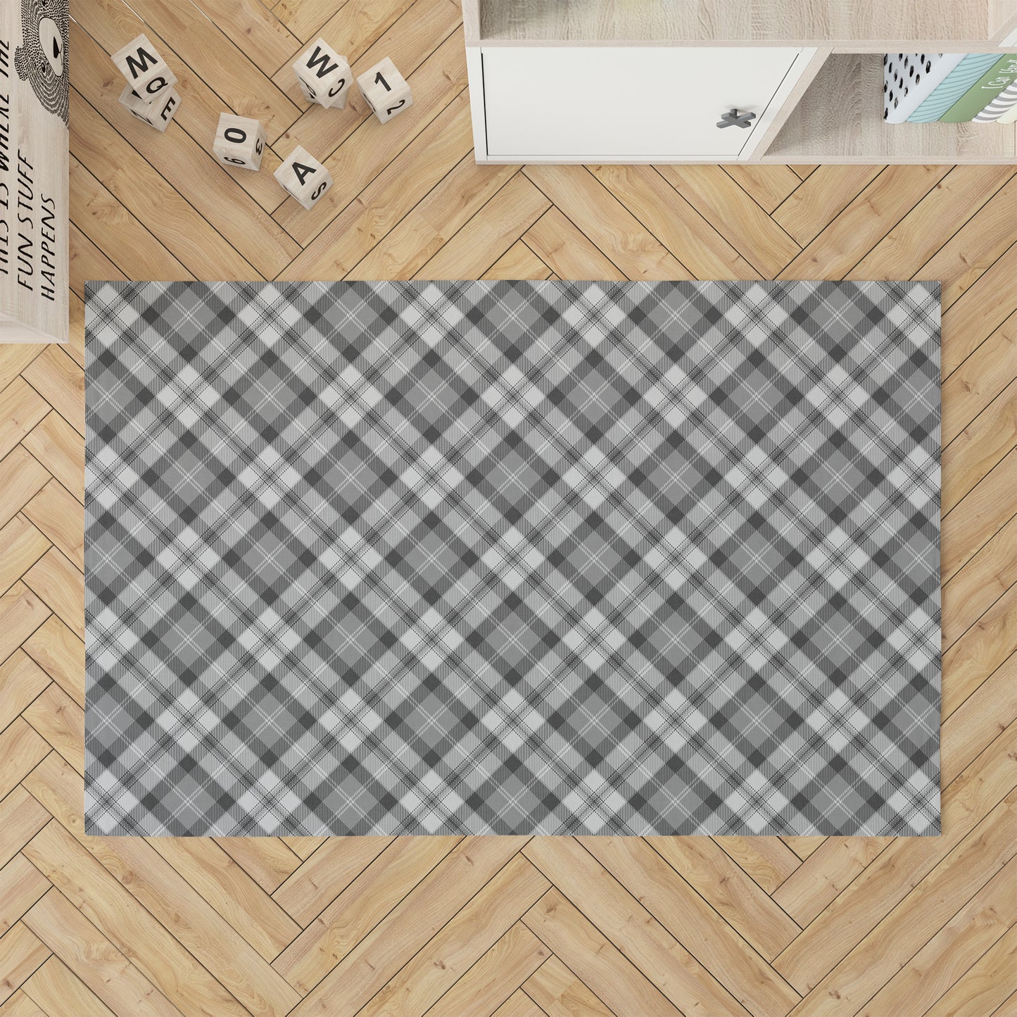 Anthony Plaid Kids Play Mat