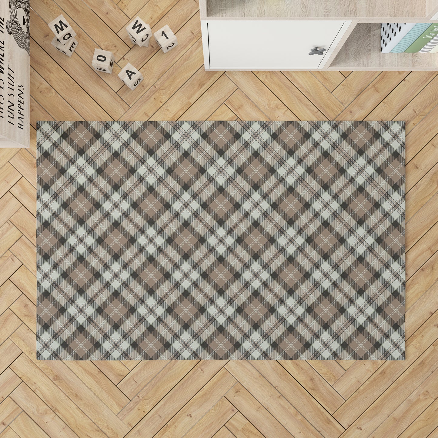 Anthony Plaid Kids Play Mat