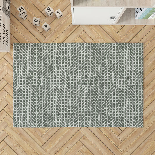 Chevron Feather Kids Play Mat