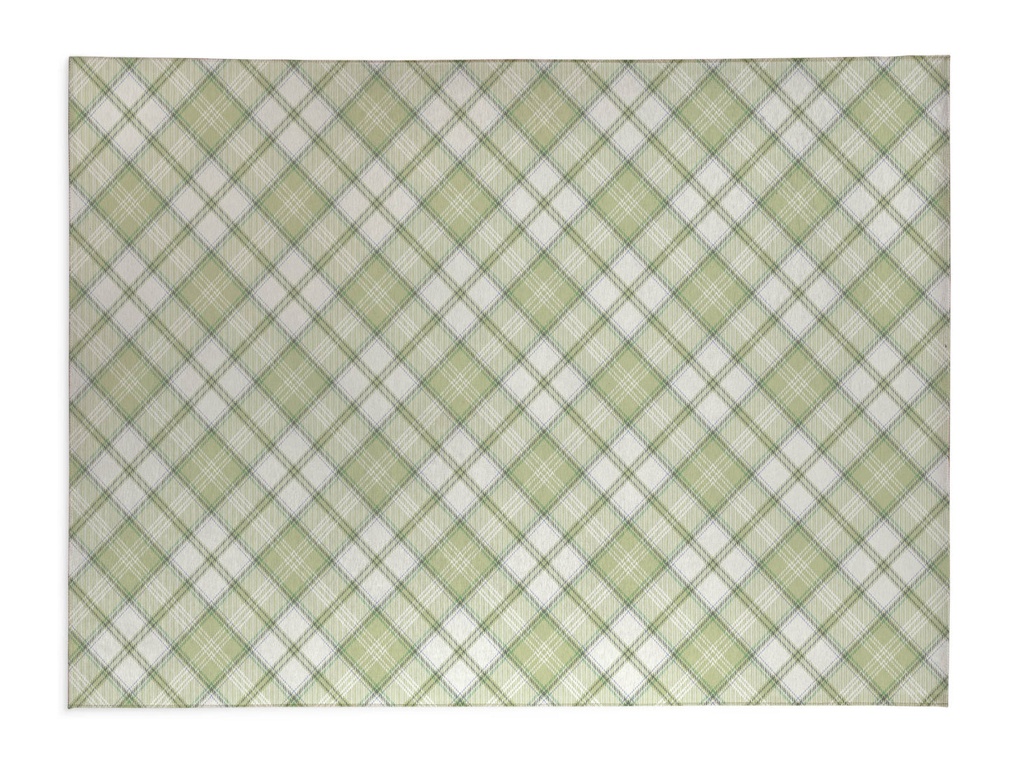 Diamond Plaid Kids Play Mat