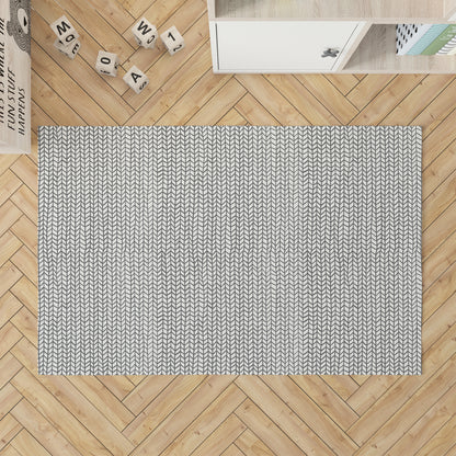 Chevron Feather Kids Play Mat