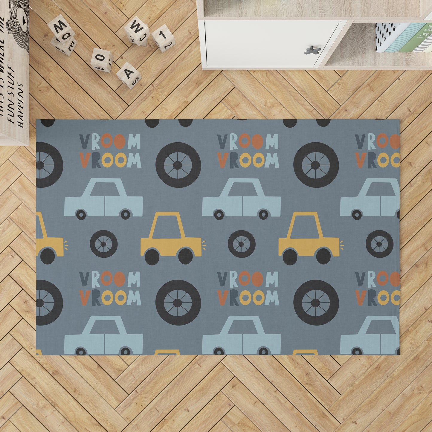 Vroom vroom Kids Play Mat