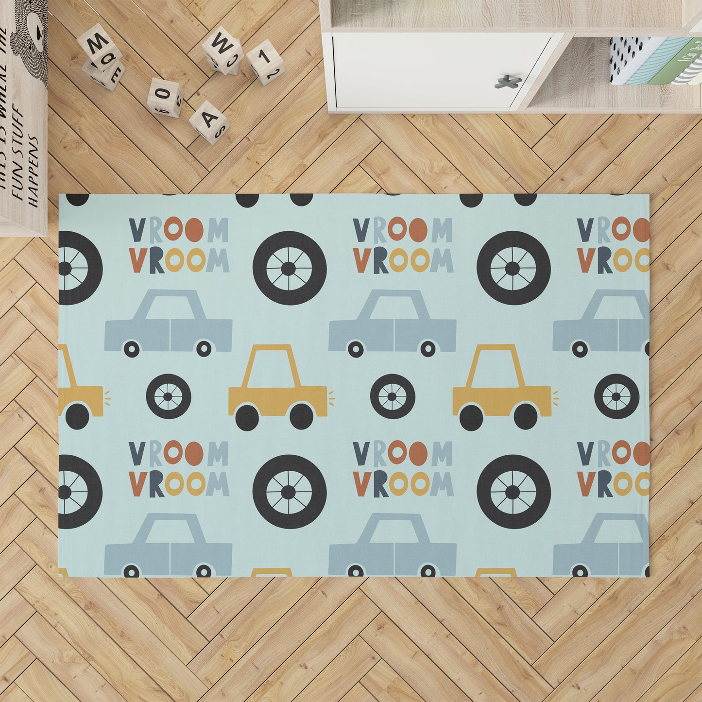 Vroom vroom Kids Play Mat