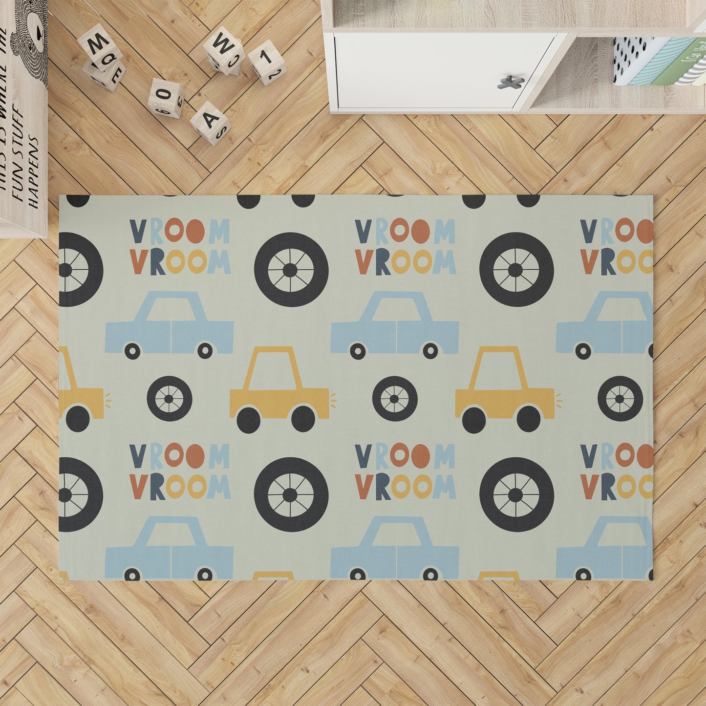 Vroom vroom Kids Play Mat
