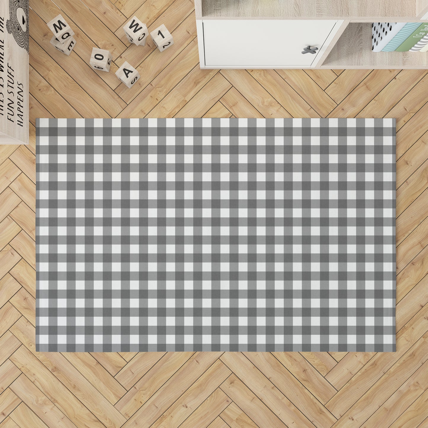 Proper Gingham Kids Play Mat