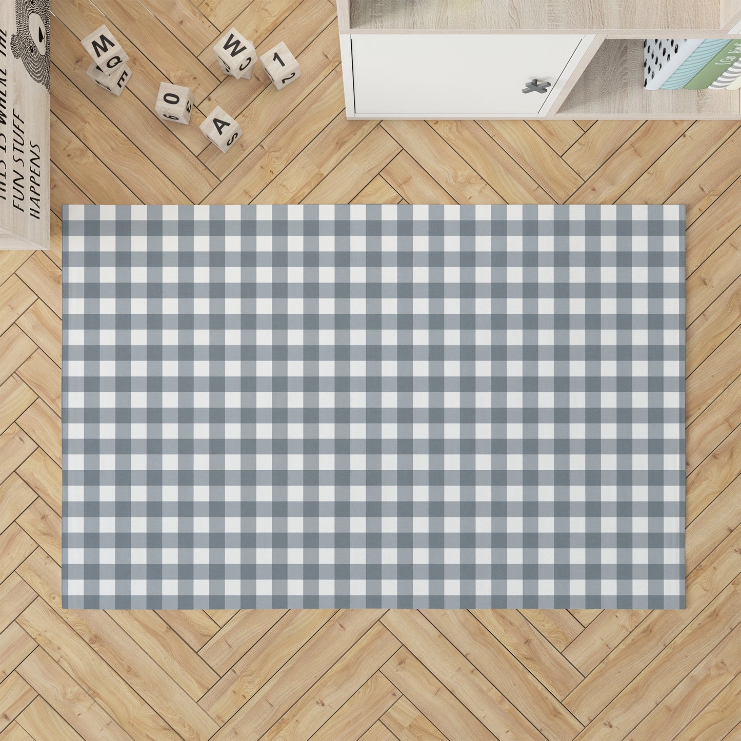 Proper Gingham Kids Play Mat