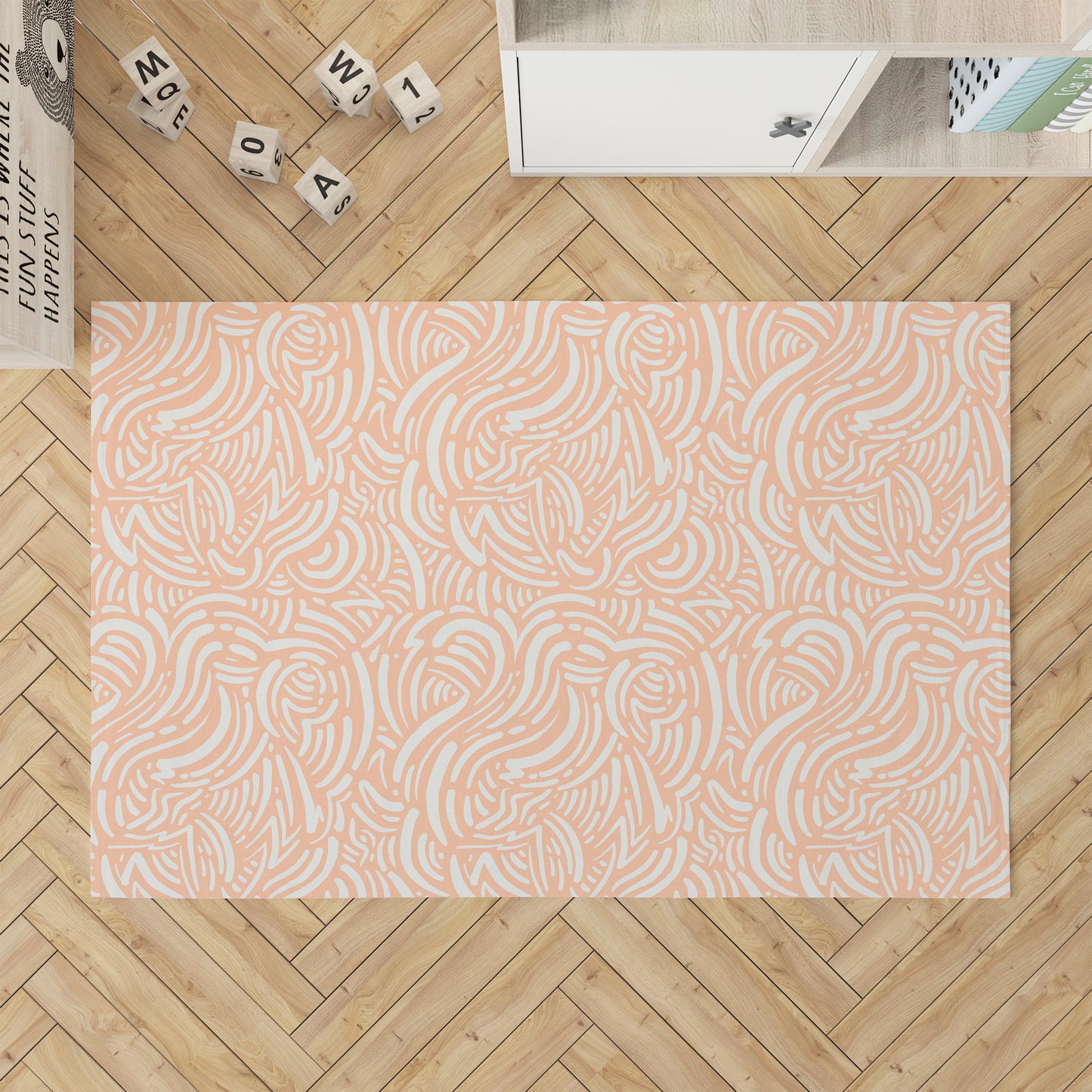Cozy Swirl Kids Play Mat