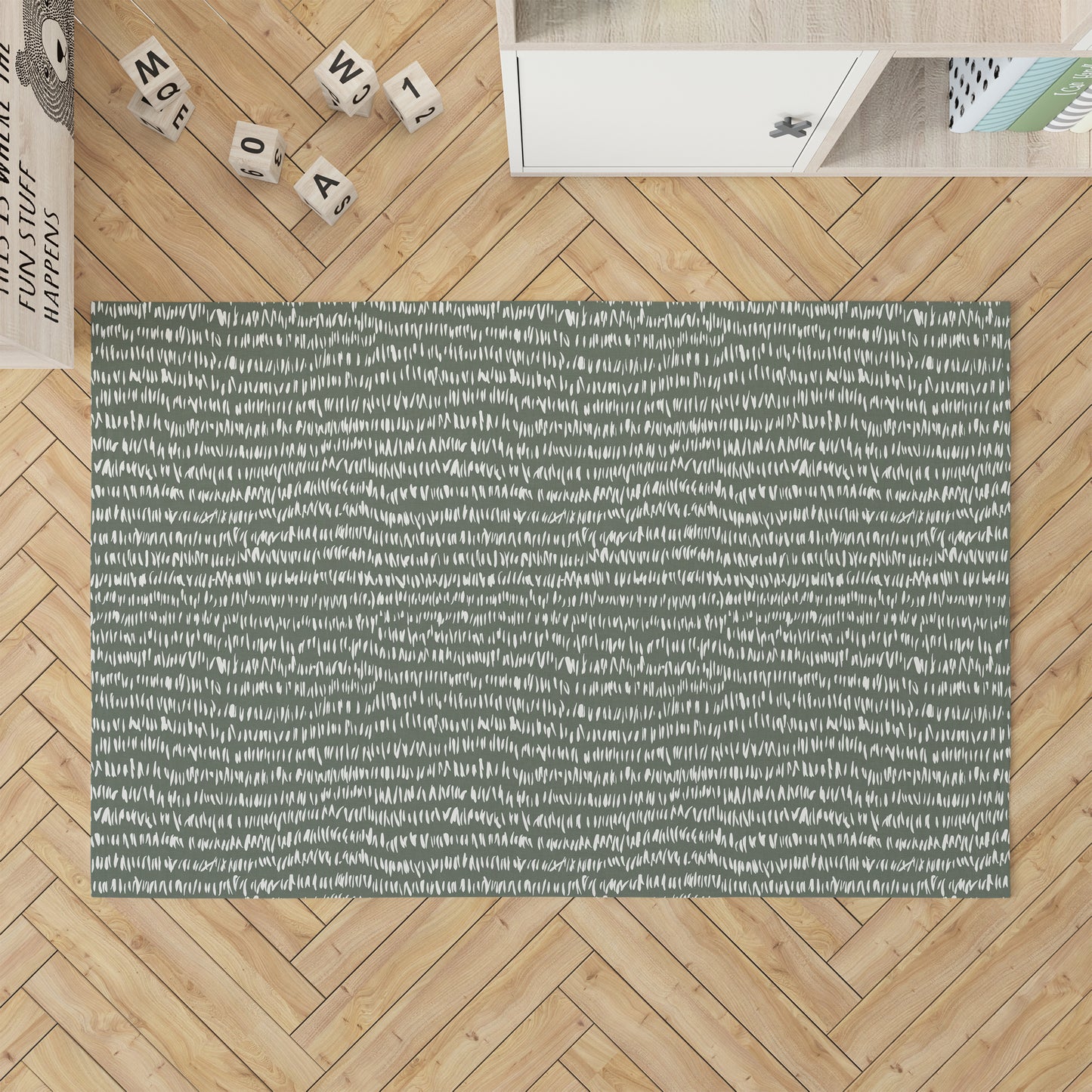 Crop Row Kids Play Mat