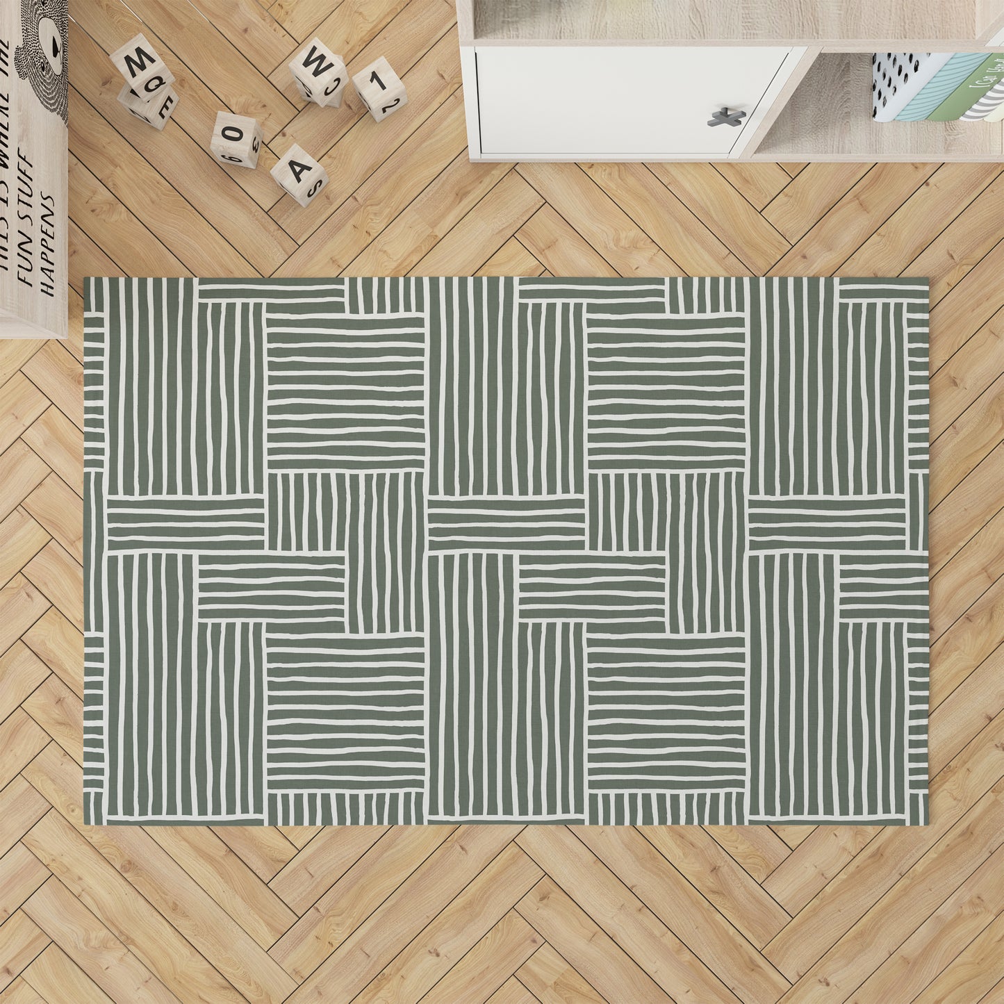 Grid Puz Kids Play Mat