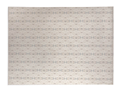 Bees & Butterflies Blue Kids Play Mat