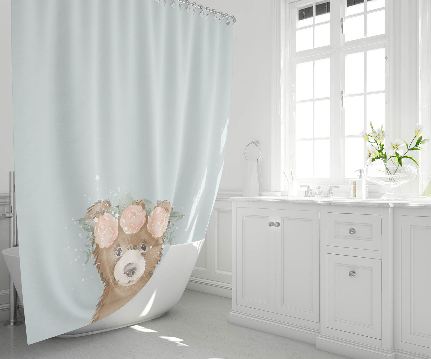 Bearly Shower Curtain