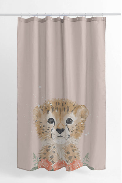 Lil Leopard Shower Curtain