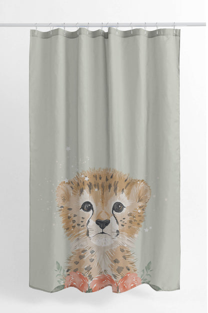 Lil Leopard Shower Curtain