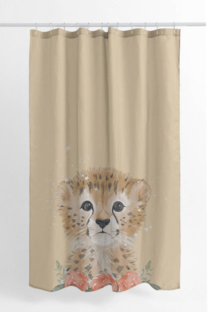 Lil Leopard Shower Curtain