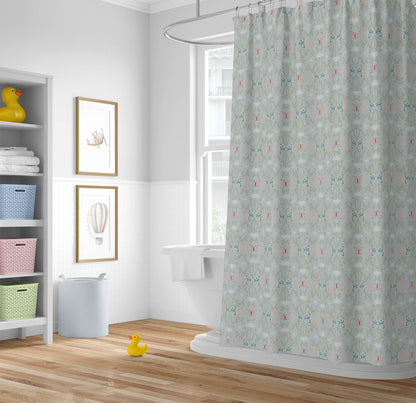 Bees & Butterflies Shower Curtain
