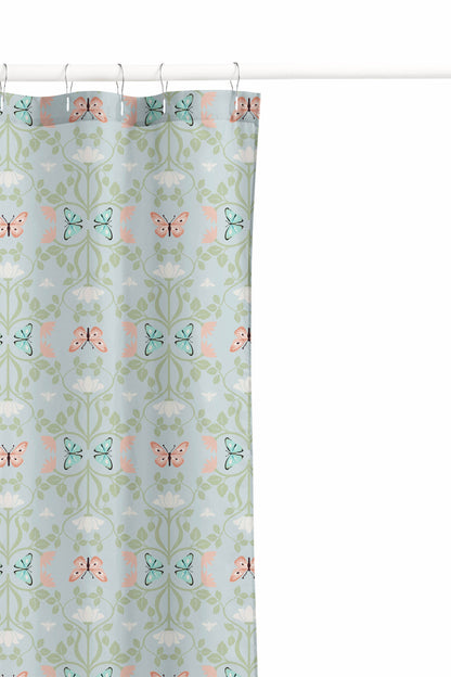 Bees & Butterflies Shower Curtain