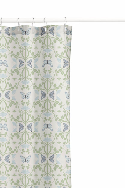 Bees & Butterflies Shower Curtain
