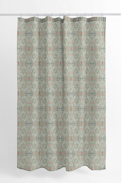 Bees & Butterflies Shower Curtain