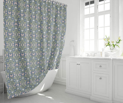Bees & Butterflies Shower Curtain