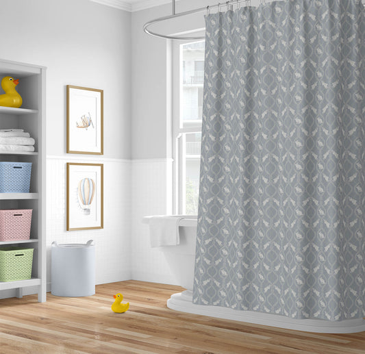 Nantucket Bunny Shower Curtain