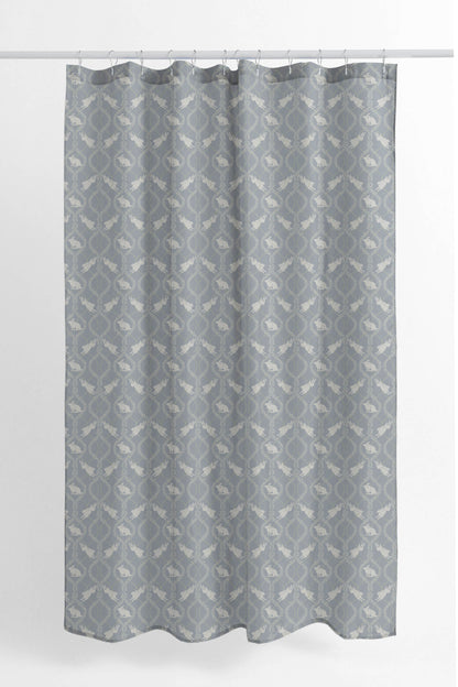 Nantucket Bunny Shower Curtain