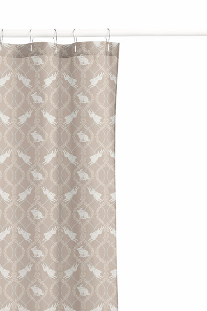 Nantucket Bunny Shower Curtain