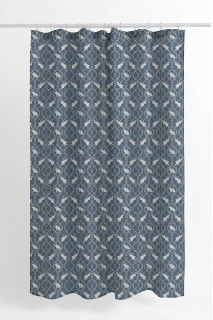 Nantucket Bunny Shower Curtain