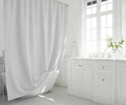 Random Stripes Shower Curtain