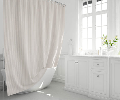 Random Stripes Shower Curtain