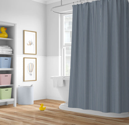 Random Stripes Shower Curtain