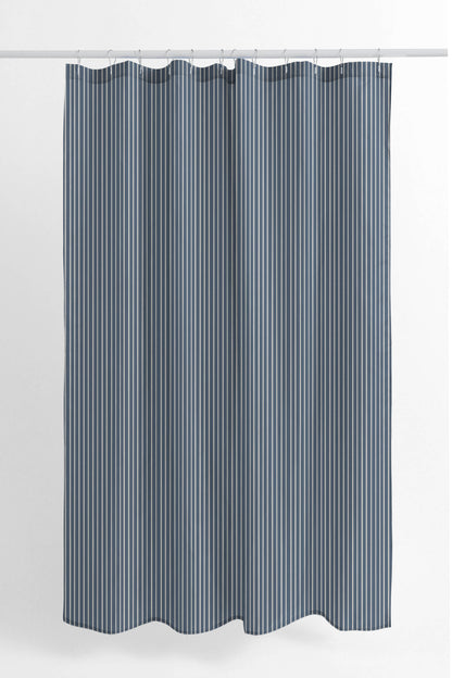 Random Stripes Shower Curtain