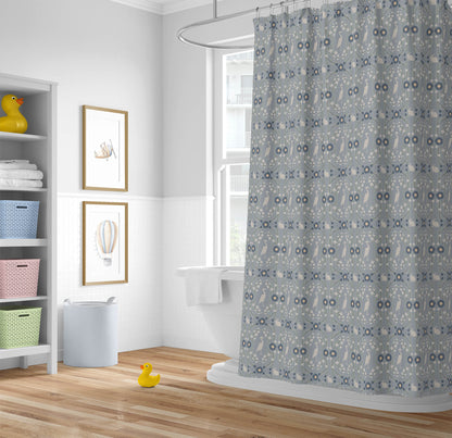 Storks & Bunnies Shower Curtain