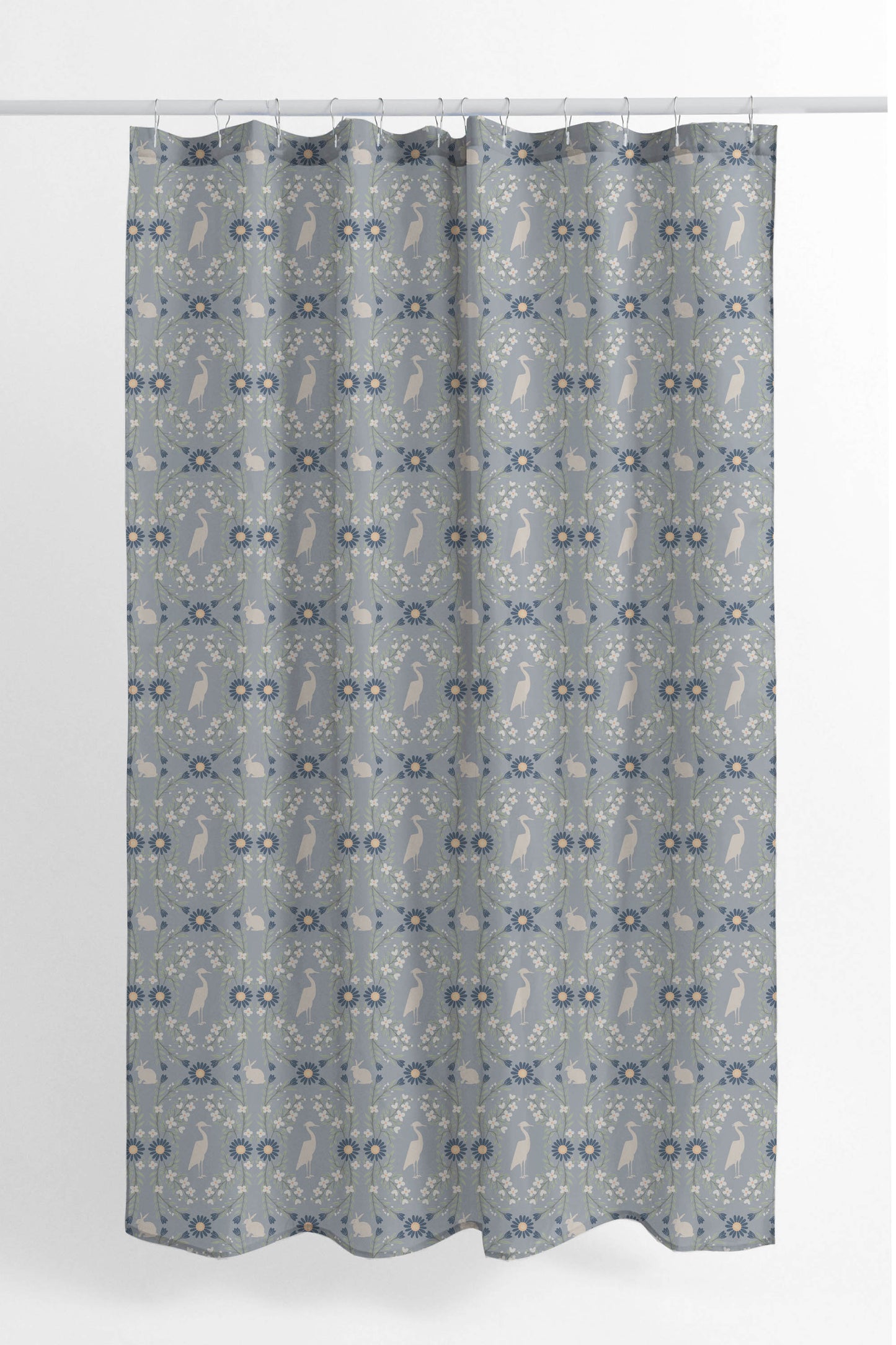 Storks & Bunnies Shower Curtain
