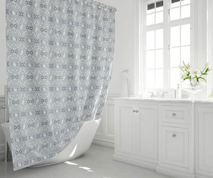 Storks & Bunnies Shower Curtain